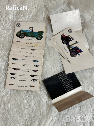 Комплект карти “Стари автомобили в България”, снимка 4 - Колекции - 52239588