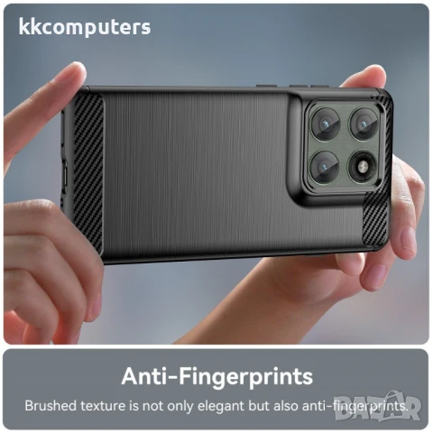 Motorola Edge 60 Pro 5G Удароустойчив Carbon Fiber Калъф и Протектор, снимка 6 - Калъфи, кейсове - 50657232