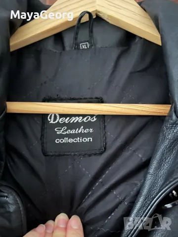 Дамско дълго яке от естествена кожа, снимка 3 - Якета - 47957974