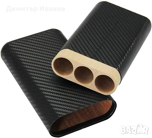 Cohiba кедров калъф със карбоново покритие за 3 пури, снимка 13 - Други - 50997768