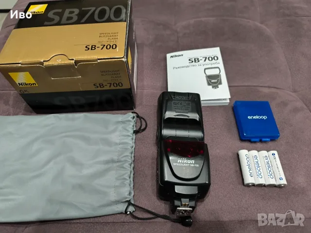 Светкавица Nikon SB-700, снимка 2 - Светкавици, студийно осветление - 56181449