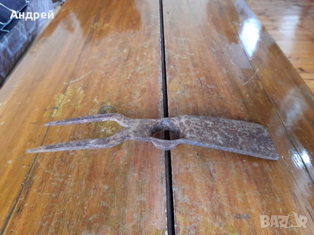 Старинна мотика,мотичка,прашулче #12, снимка 2 - Антикварни и старинни предмети - 41374563