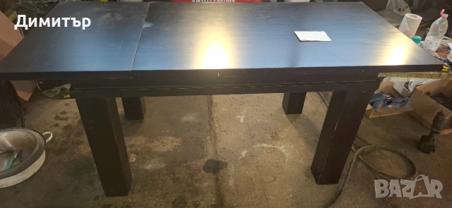 Разтегателна масивна маса, снимка 2 - Маси - 53404280