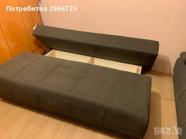 Диван с функция спалня., снимка 7 - Дивани и мека мебел - 53467596