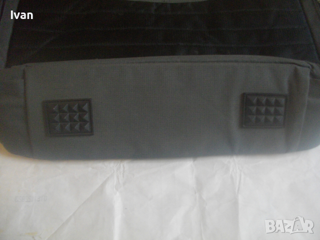 Голяма Чанта Пътна/Туристическа/За Лаптоп-490х320х110мм-Сиво/Черна-Почти Нова-Отлична-Здрав Плат, снимка 8 - Чанти - 44528649