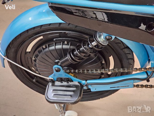 Мотопед на ток,електрически модел 2024 г., снимка 10 - Мотоциклети и мототехника - 41400755