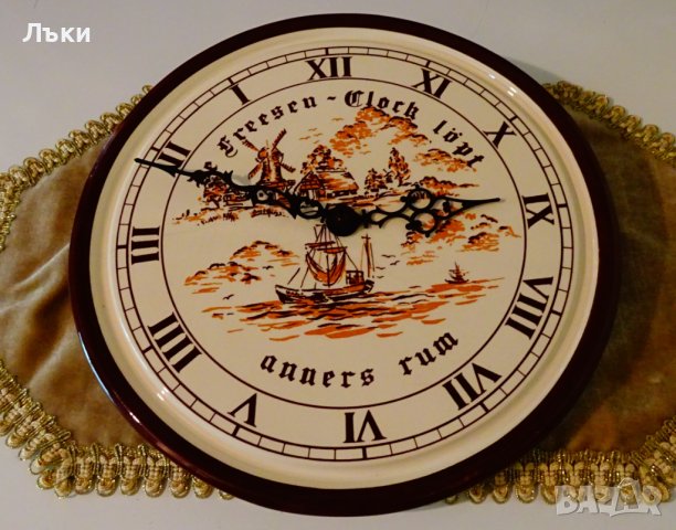 Порцеланов стенен часовник Schatz,обратно броене. , снимка 8 - Антикварни и старинни предмети - 41865383