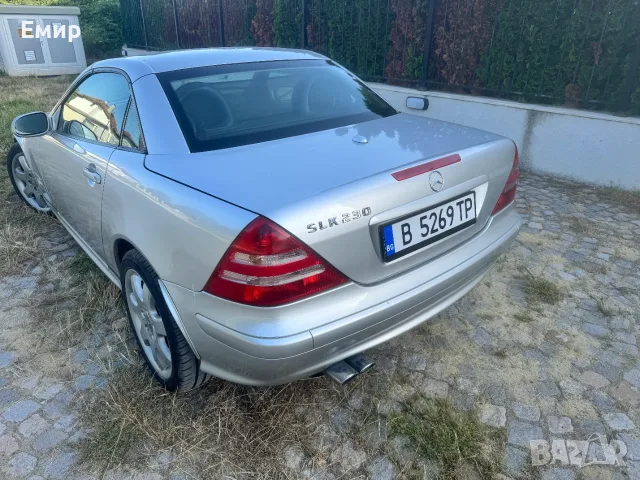 Mercedes-Benz SLK 230 Kompressor (Газ/Бензин) - За ремонт / Части, снимка 2 - Автомобили и джипове - 55994683