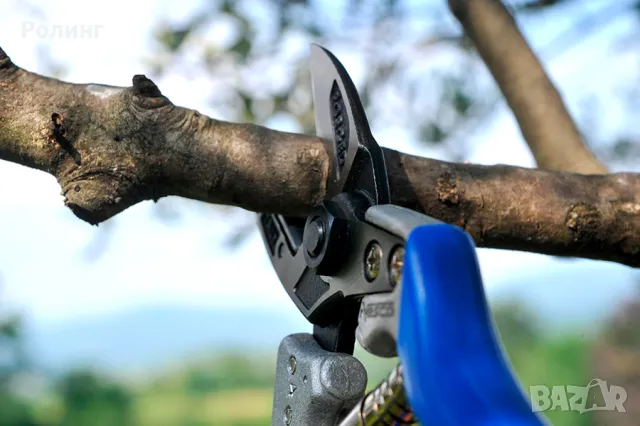 Овощарска ножица Vesco А4 с гилотинно рязане/0550504, снимка 2 - Градински инструменти - 49555577