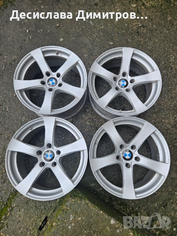 4 бр. Лети джанти DEZENT за БМВ 5Х120 17 ски 8j ет 30, снимка 5 - Гуми и джанти - 53620626
