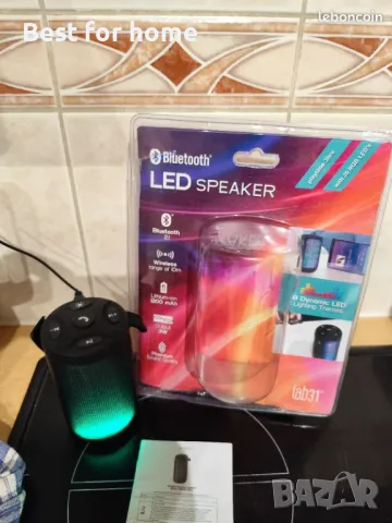 LED Bluetooth Speaker LAB31, снимка 3 - Bluetooth тонколони - 48487171