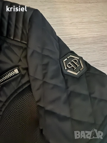 PHILIPP PLEIN--ФИЛИП ПЛЕЙН--Страхотно яке--М номер, снимка 4 - Якета - 53855423