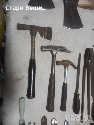 Стари ножове инструменти топори и сатъри, снимка 7 - Ножове - 53057926