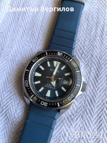 Seiko Samurai "save The Ocean" Dark Manta SRPF79K1, снимка 6 - Мъжки - 47332021