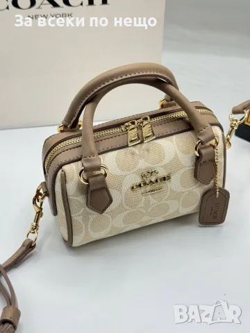 Coach Дамска Чанта - Различни Цветове Код E24, снимка 4 - Чанти - 55790486