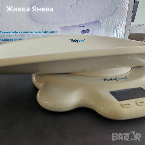 Електронна бебешка везна 2 в 1 BabyOno (до 50 кг), снимка 4 - Електронни везни - 56294170