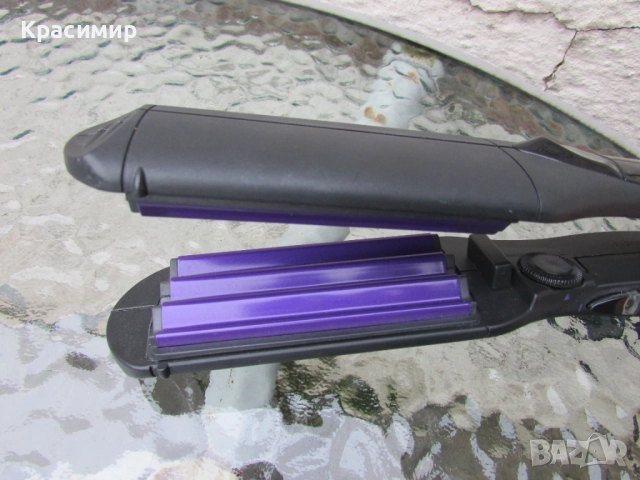 Преса за коса - вафлички BaByliss, снимка 8 - Преси за коса - 51657391
