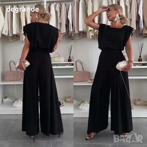 Дамски Комплект БЯЛО ЧЕРНО