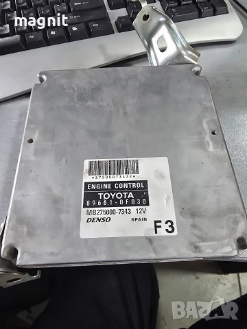 89661-0F030 Компютър за TOYOTA COROLA VERSO MB275000-7343 MB2750007343 896610F030 
