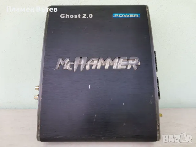 Двуканален усилвател McHammer Ghost 2.0, снимка 2 - Ресийвъри, усилватели, смесителни пултове - 50207909