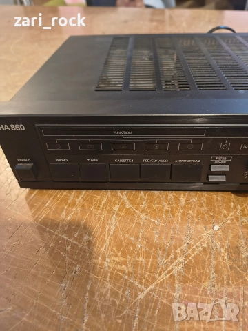 Усилвател Telefunken HA-860, снимка 3 - Ресийвъри, усилватели, смесителни пултове - 52884287
