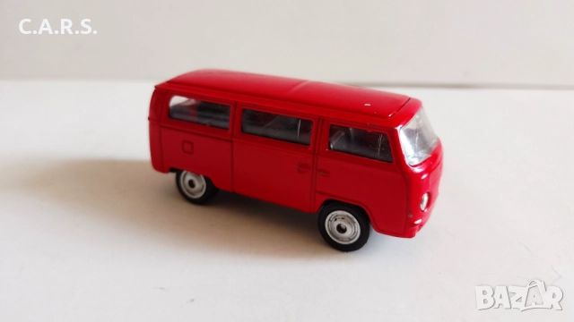 1972 Volkswagen Bus T2 Welly 1:60/1:64 Series 52336, снимка 6 - Колекции - 52927589