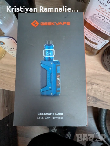  Vape geek vapeZeus DL + ambition MOD MTL , снимка 2 - Друга електроника - 53843641