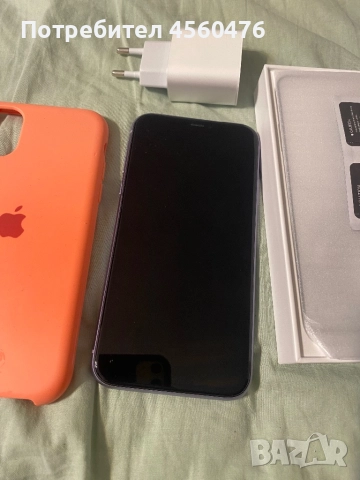 iPhone 11 64 gb 100 % purple лилав перфектен като нов, снимка 5 - Apple iPhone - 52976710