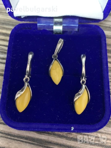 Сребърни обеци, снимка 3 - Обеци - 53452611