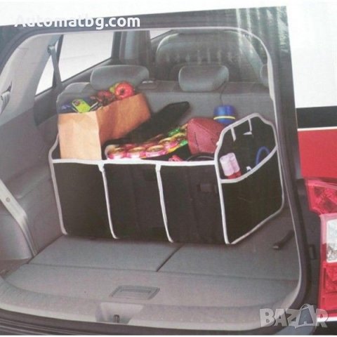 Органайзер за багажник Automat, Текстил, Черен, снимка 3 - Аксесоари и консумативи - 39565703