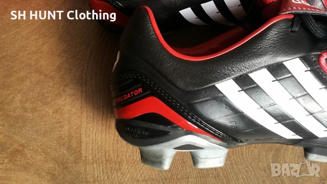 ADIDAS PREDATOR размер EUR 45 1/3 / UK 10 1/2 бутонки естествена кожа 41-12-S, снимка 4 - Футбол - 52227552