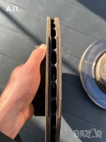 Предни дискове ATE Bmw e46 320D, снимка 2 - Части - 50383732