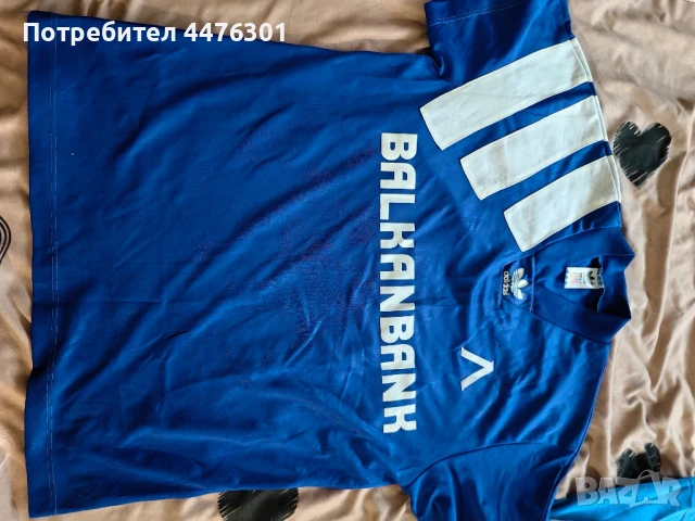 Фланелка Левски София Наско Сираков adidas Balkanbank 