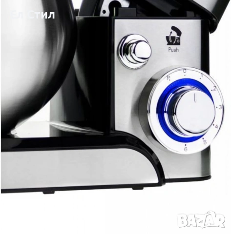 Планетарен миксер Voltz V51115F – мощност 1600W и 5L купа от инокс за перфектно тесто и кремове, снимка 3 - Миксери - 53586616