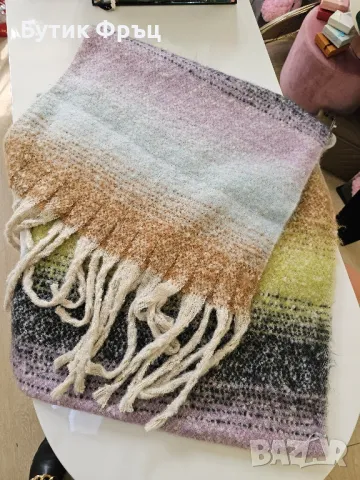 Кашмирен шал 09, снимка 3 - Шалове - 47975380