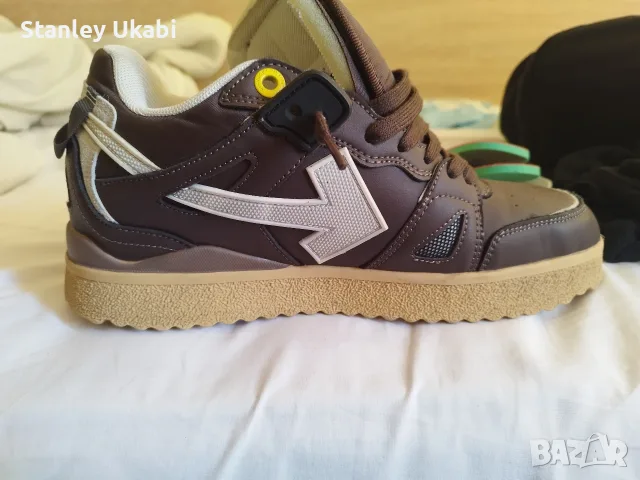 Off-White "Out Of Office" (OOO) Low-Top Silhouette by Virgil Abloh