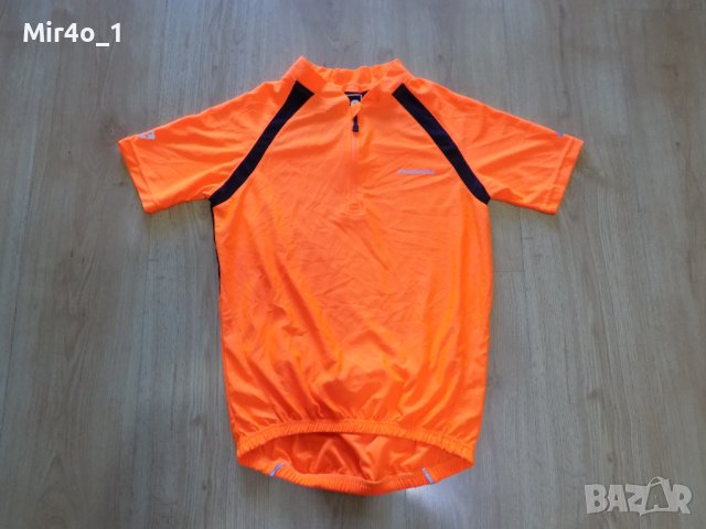 вело джърси muddyfox елек тениска екип блуза шосейно колоездене мъжко оранжево оригинално XS