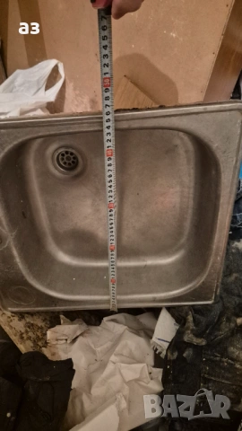 Метална / алпака мивка, снимка 3 - Мивки - 53009178