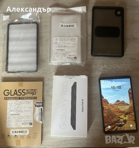 *Гаранция* Таблет Samsung Galaxy Tab A9 LTE 8gb ram. 128gb rom + 128gb карта памет, снимка 10 - Таблети - 52549462