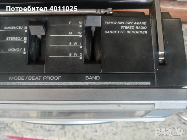 Радиокасетофон National RX 5305, снимка 7 - Радиокасетофони, транзистори - 50886112