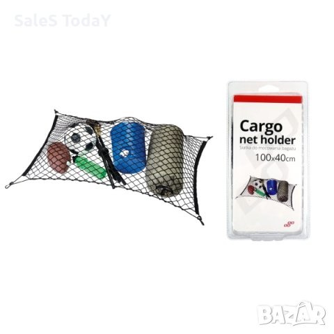 Мрежа за багажник, Органайзер за багаж, 100X40 CM, снимка 2 - Аксесоари и консумативи - 42230323