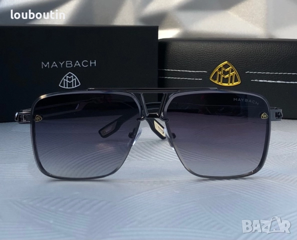 Мъжки слънчеви очила правоъгълни 4 цвята Maybach, снимка 16 - Слънчеви и диоптрични очила - 51706452