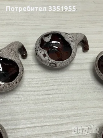 Чаши за Ракия Троянска Керамика, снимка 7 - Декорация за дома - 50355989