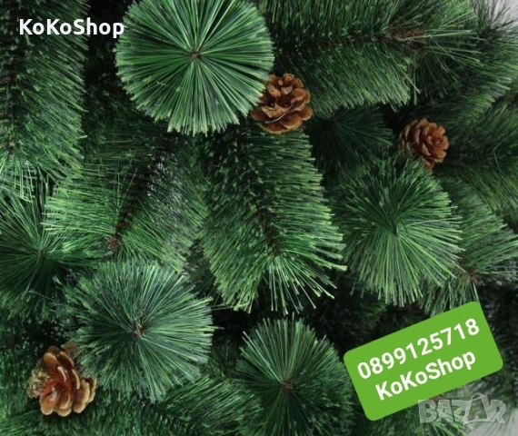 Елха/Изкуствена елха/Коледна елха/Коледна декорация/Коледна украса, снимка 11 - Декорация за дома - 38526708