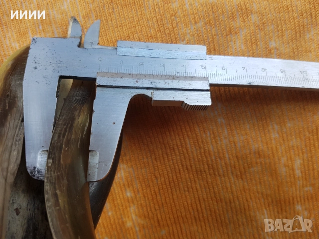 Ваза биволски рог , снимка 4 - Антикварни и старинни предмети - 53772651