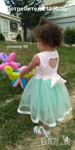 Детски рокли- размер 92-104см, снимка 8 - Детски рокли и поли - 43776754