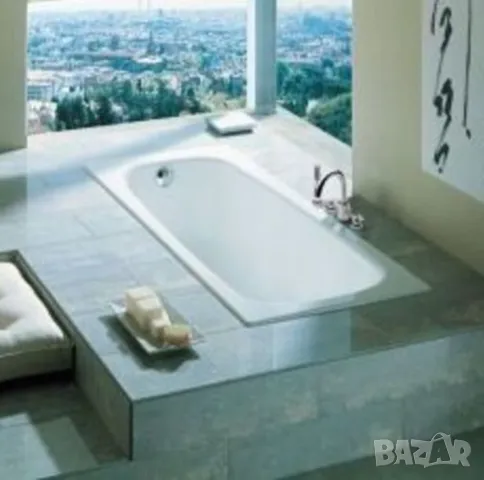 Оригинал Руска Класическа Чугунена ВАНА за Баня 150x70см 120 кг СССР Метално Корито 160 литра БАРТЕР, снимка 8 - Душ кабини и вани - 48390919