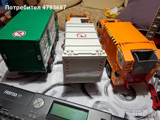 Тра броя големи детски камиона, снимка 15 - Коли, камиони, мотори, писти - 55982980
