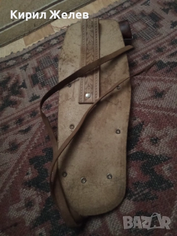 Стар метален пистолет с кобур 54291, снимка 4 - Антикварни и старинни предмети - 53638422