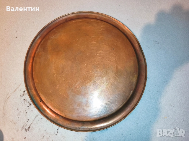 Бакърен сервиз 26, снимка 6 - Антикварни и старинни предмети - 52541384